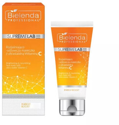 Bielenda Professional Supremelab, Energy Boost, rozjaśniająco-odżywcza maseczka ze