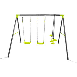 Mapiszon Huśtawka ogrodowa 3 w 1 Deluxe pojedyncza