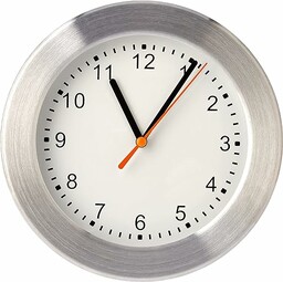 TFA Dostmann Analogowy zegar ścienny, 98.1047, z sekundnikiem,