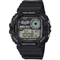 ZEGAREK MĘSKI CASIO Digital Moonphase WS-1700H-1AV + BOX