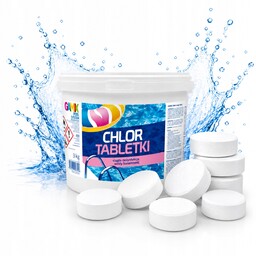Chlor Chemia Basenowa Tabletki 3kg 15 x 200g