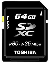 Toshiba 64 GB SDXC Premiugate Ultra High Speed