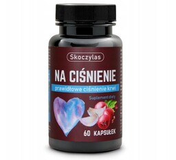 Skoczylas NA CIŚNIENIE : Głóg Potas Czosnek Aronia