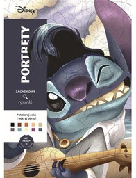 Olesiejuk Kolorowanka Zagadkowe rysunki Disney Portrety (miękka okładka)