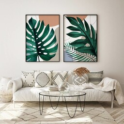 Pakamera Zestaw boho liście - plakaty