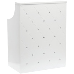 Recepcja fryzjerska lakierowana Diamond 80 cm kosmetyczna