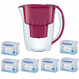 Dzbanek filtrujący Aquaphor 6 filtrów do wody