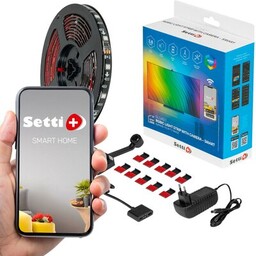 SETTI Taśma LED+ SLS401 Kamera 3.8m Wi-Fi