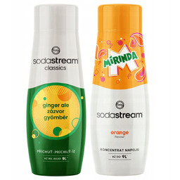 2X Syrop Do Saturatora Sodastream Imbir Ginger +