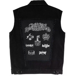 kamizelka męska CREATURE RESURRECTION VEST TOP BLACK