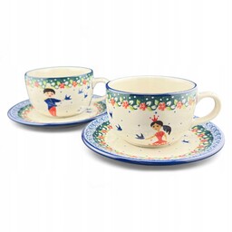 Zestaw filiżanka i spodek Książę Księżniczka Mąż Żona