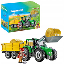 Playmobil Country 9317 Traktor z Przyczepą – Zbiór