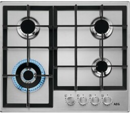 Płyta gazowa 60 cm Inox stal AEG HGB64420SM