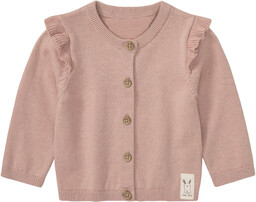 lupilu Sweterek niemowlęcy z bawełny organicznej (86/92, Różowy)