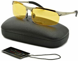 PolarZone Rozjaśniające okulary do Jazdy Nocą dla kierowców