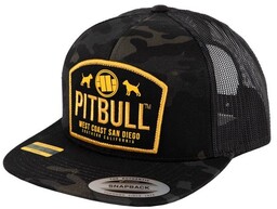 CZAPKA SNAPBACK MESH DOGS ALL BLACK CAMO