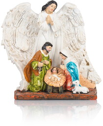 Szopka bożonarodzeniowa - Święta Rodzina - 13 cm