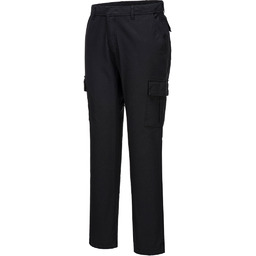 PORTWEST S231 SPODNIE BOJÓWKI SLIM STRETCH; CZARNY