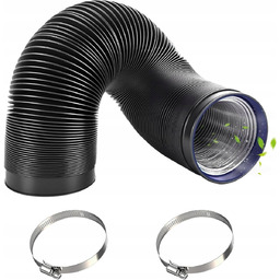 PRZEWÓD WENTYLACYJNY IZOLOWANY ELASTYCZNY Z 4'' IZOLACJĄ RURA