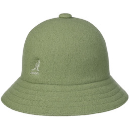 Kapelusz Wool Casual Cloche by Kangol, jasnooliwkowy, cm