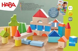 Haba Moje pierwsze klocki  46 kolorowych drewnianych