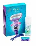 Gillette, Venus Swirl, zestaw kosmetyków, żel do golenia,