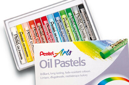 Pastele olejne PENTEL 12 kolorów /PHN-12/
