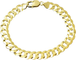 Bransoletka Złota Męska Pancerka 9,30 mm pr 585