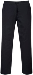 PORTWEST C070 SPODNIE DRAWSTRING; CZARNY