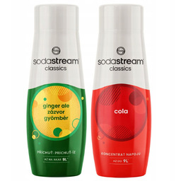 2X Syrop Do Saturatora Sodastream Imbir Ginger +
