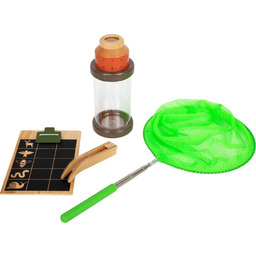 Zestaw akcesoriów małego odkrywcy z siatką na motyle