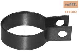 Obejmy montażowe na słupek fi 48 mm antracyt