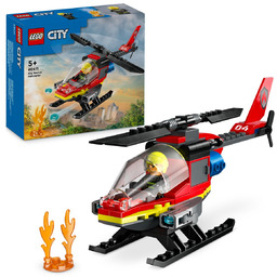 LEGO City, klocki, Strażacki helikopter ratunkowy, 60411