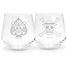Szklanka One Piece - Luffy & Ace Glass