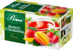 Bi Fix Premium Mango z truskawką, herbata owocowa,