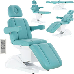 Fotel kosmetyczny elektryczny do salonu kosmetycznego pedicure regulacja