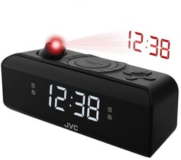 JVC Radiobudzik RA-E211B black
