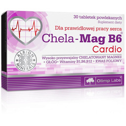 OLIMP Chela-Mag B6 Cardio 30tabs