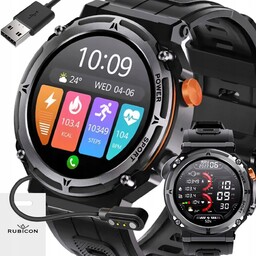 Smartwatch Zegarek Menu Męski Połączenia Polskie Rubicon