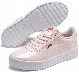 Buty Damskie Carina Patent R.38 Różowe Sneakersy