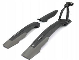 Błotniki Simpla Adhd Sdl Long 27,5-29" Czarno-szary Zestaw
