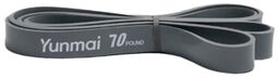 Guma treningowa Power Band YUNMAI 70lb szara