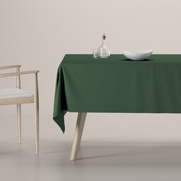 Obrus prostokątny, forest green (zielony), Cotton Panama