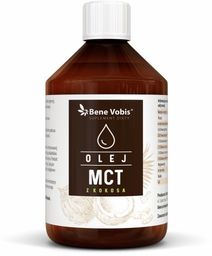 Olej MCT z kokosa - 500 ml
