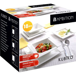 Serwis Obiadowy Kubiko Ambition 18el komplet 6osób