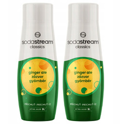 Syropy SodaStream do saturatora Koncentrat do Wody Imbir