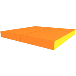 Mapiszon Składany materac dwuczęściowy pod drabinkę 100x100x10cm Kometa