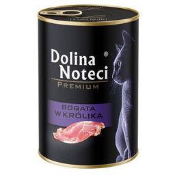 DOLINA NOTECI Karma dla kota Premium z królikiem