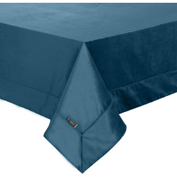 Obrus 145 x 260 Dekoracyjny Velvet Granat