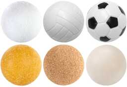 ZESTAW 6 PIŁEK PIŁKA PIŁECZKA PIŁECZKI PIŁKARZYKI